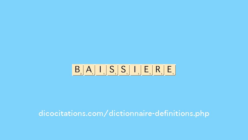 baissiere