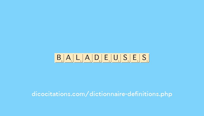 baladeuses baladeuses