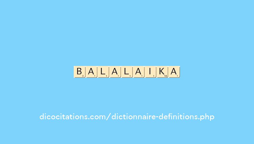 balalaika balalaika