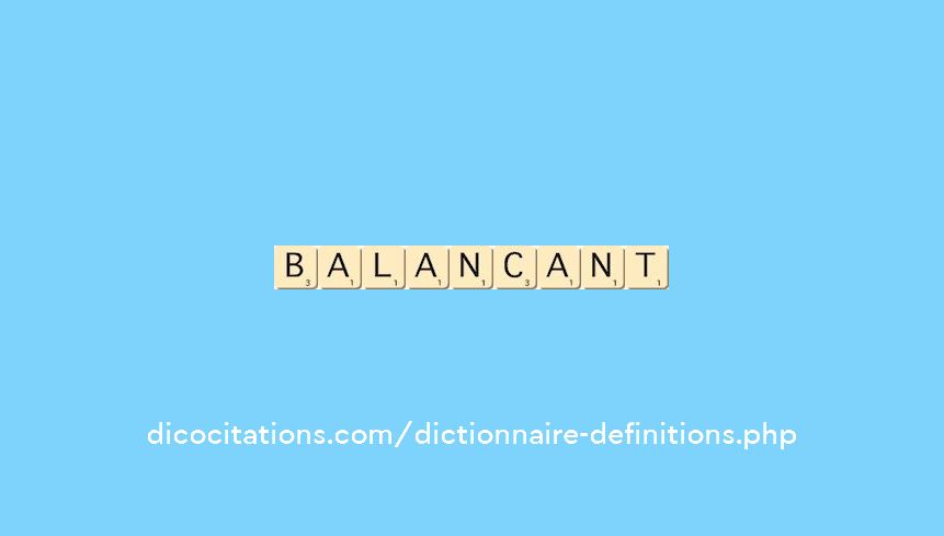 balancant balancant