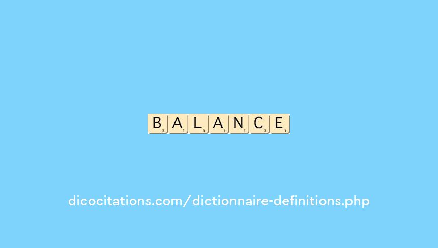 balance