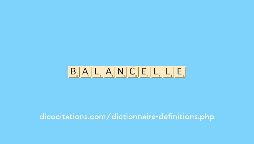 balancelle balancelle