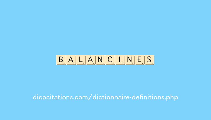 balancines balancines