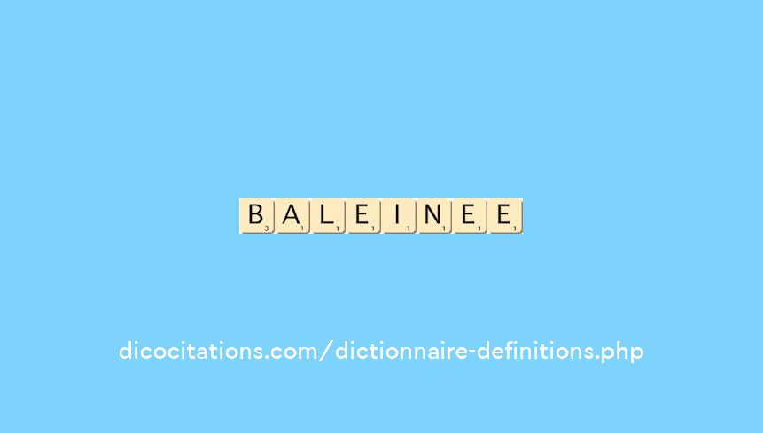baleinee baleinee