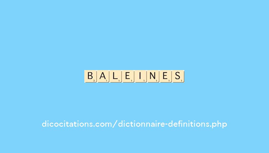 baleines baleines