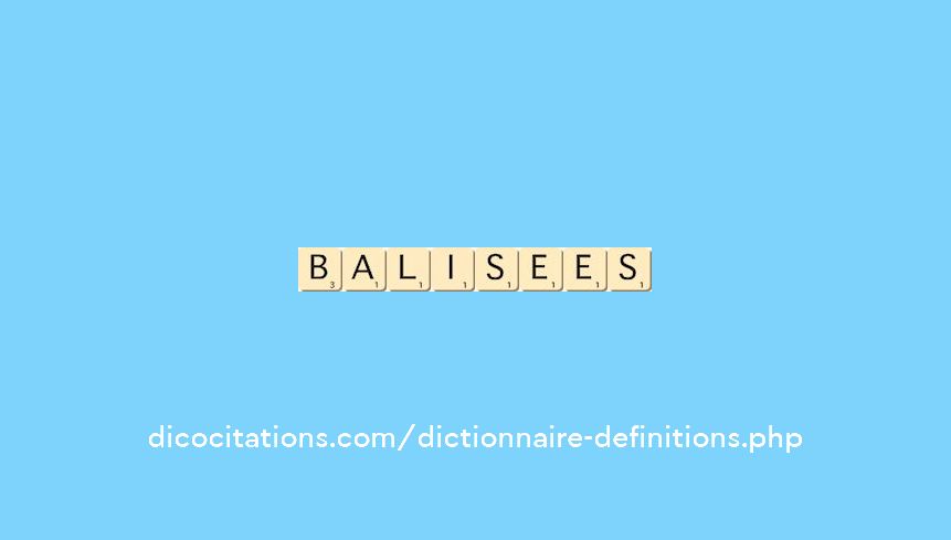 balisees balisees