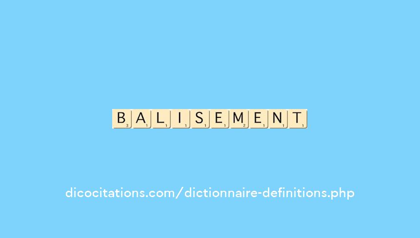 balisement