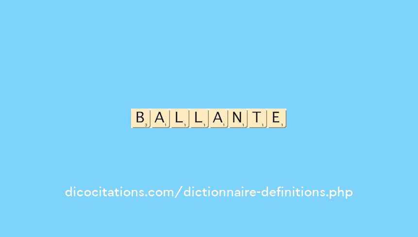 ballante ballante