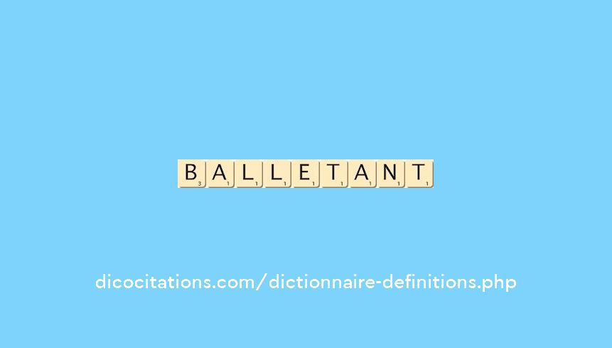 balletant