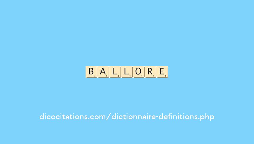 ballore