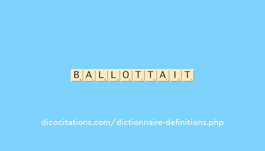 ballottait ballottait