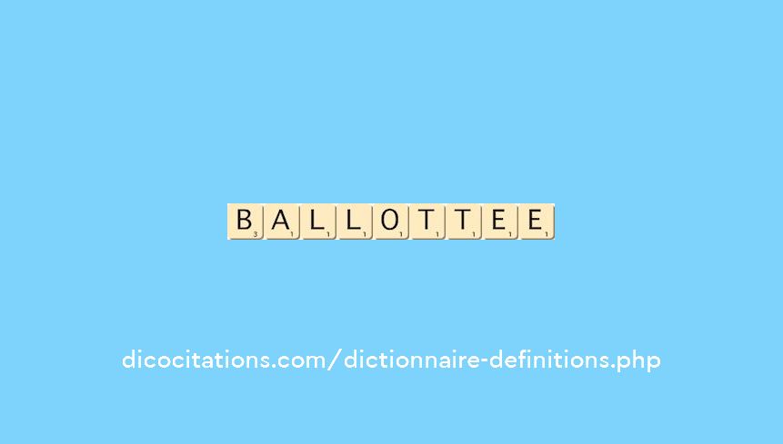 ballottee ballottee