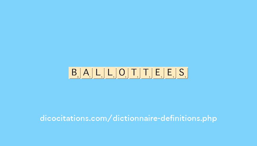 ballottees