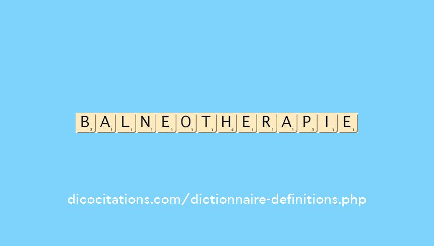 balneotherapie balneotherapie