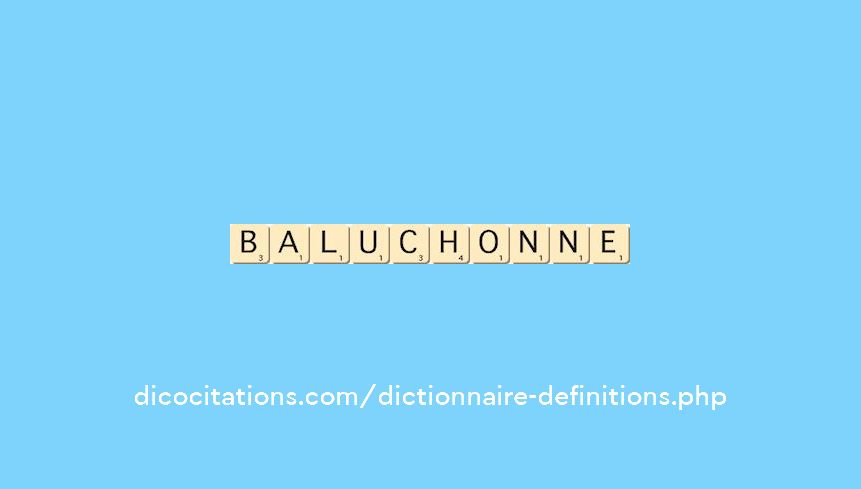 baluchonne baluchonne