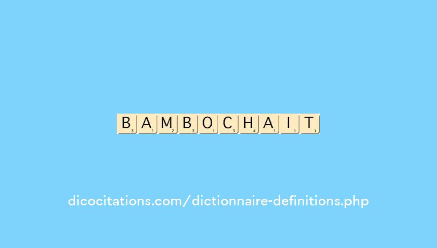 bambochait bambochait