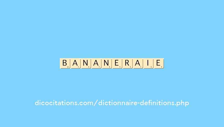 bananeraie bananeraie