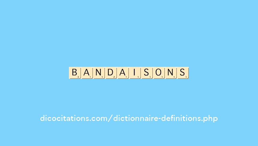 bandaisons bandaisons