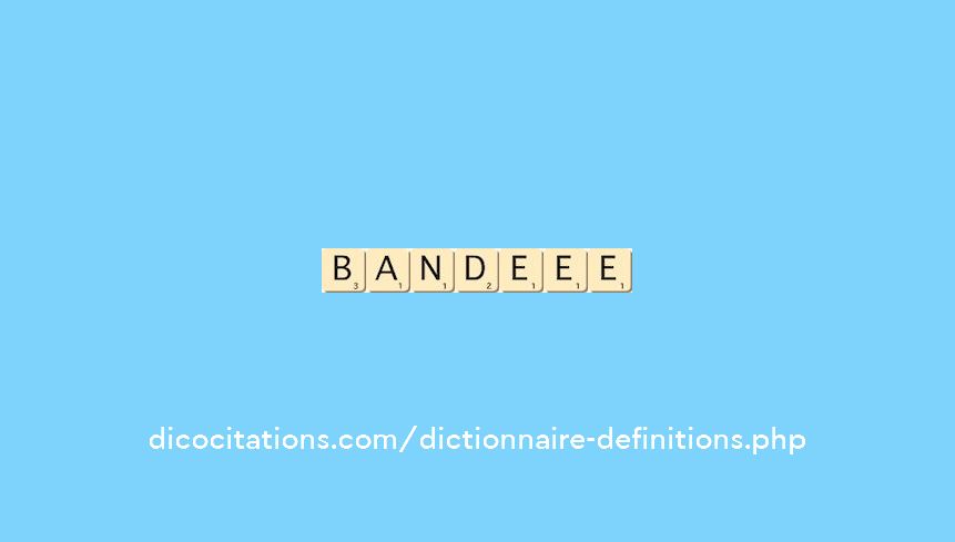 bande--ee