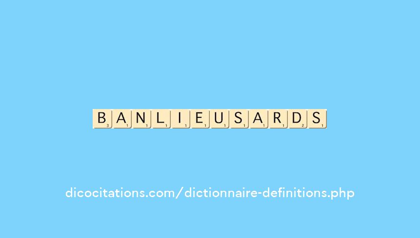 banlieusards banlieusards
