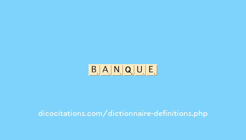 banque