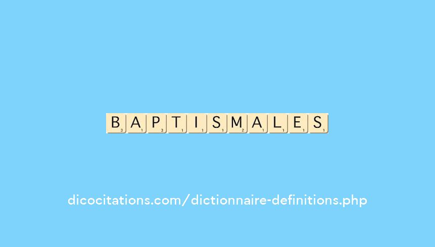 baptismales baptismales