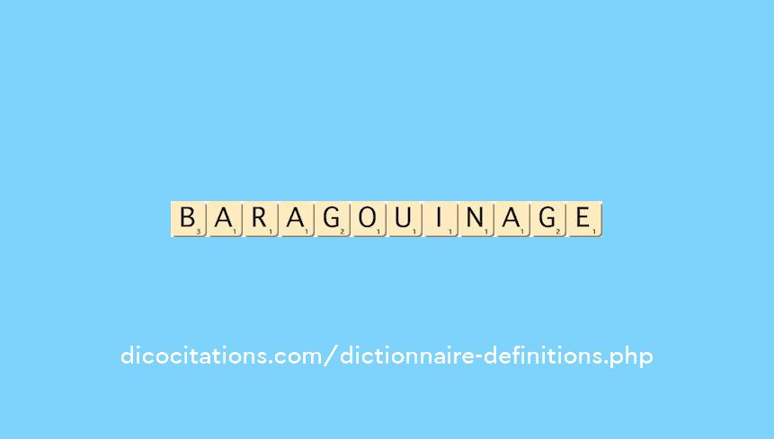 baragouinage baragouinage