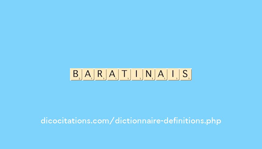 baratinais baratinais