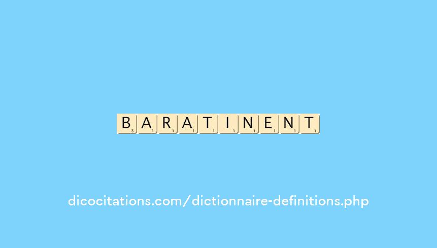 baratinent baratinent
