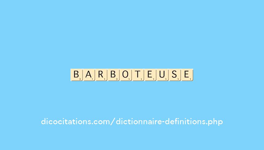 barboteuse