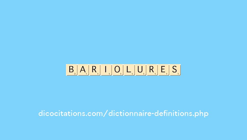 bariolures bariolures