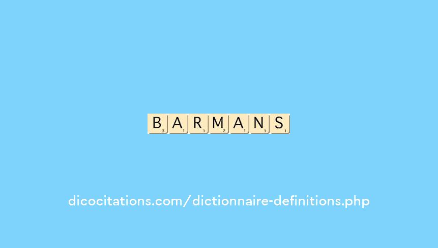barmans barmans