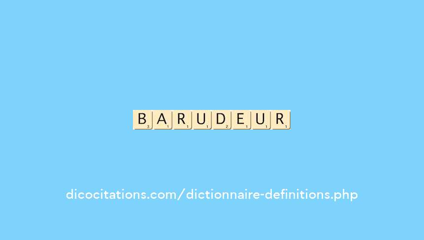 baroudeur baroudeur