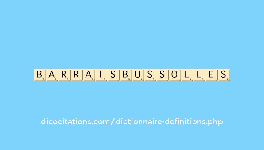 barrais-bussolles