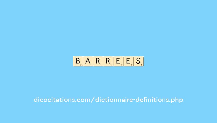 barrees barrees
