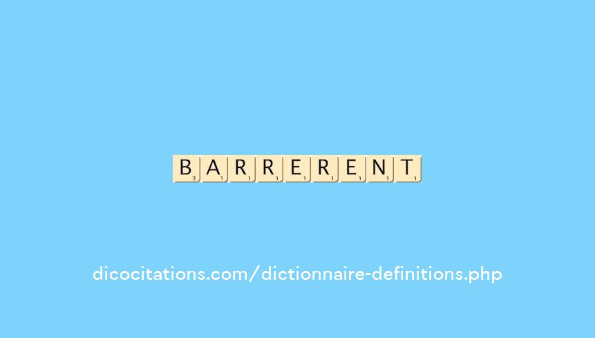 barrerent barrerent