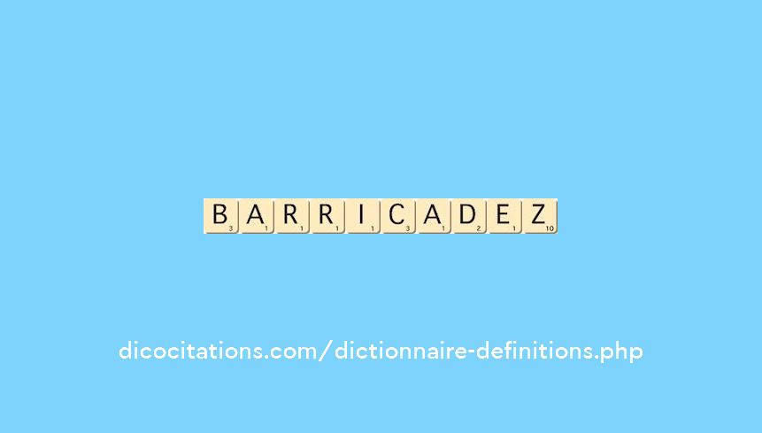 barricadez barricadez