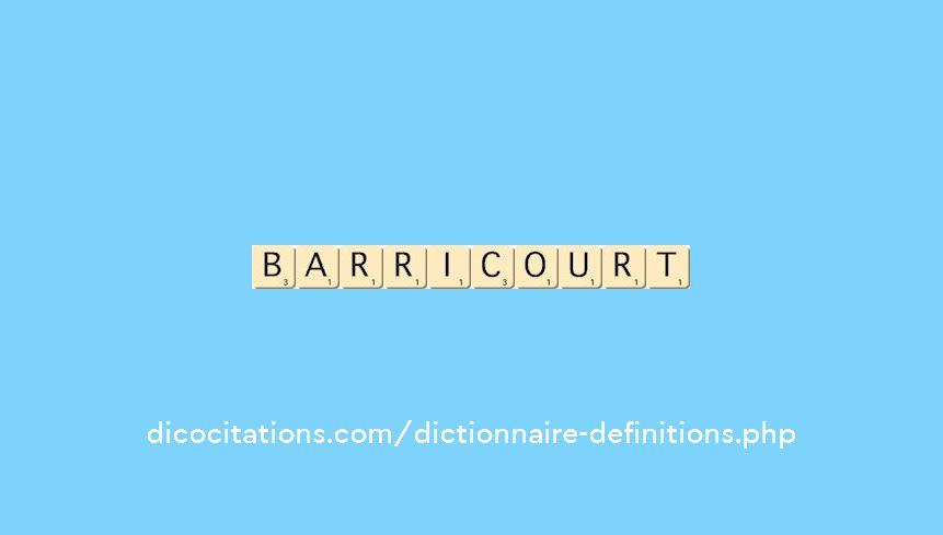 barricourt barricourt