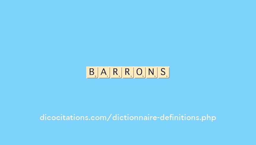 barrons barrons