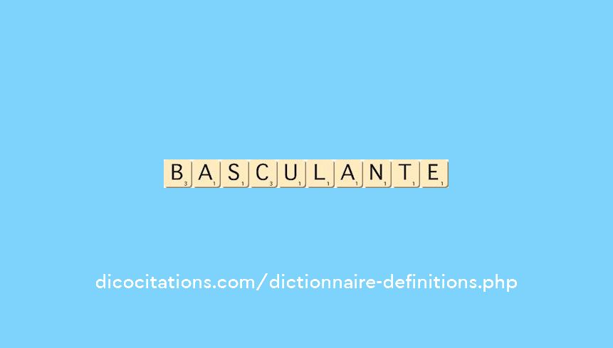 basculante