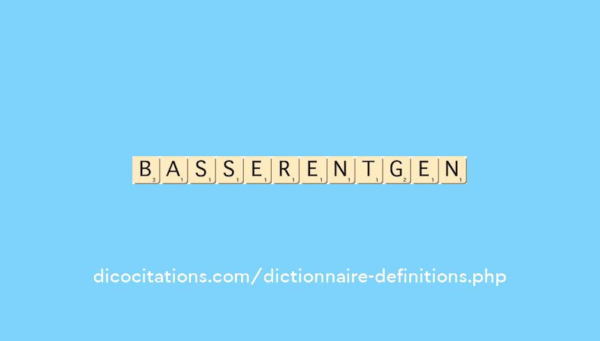 basse-rentgen