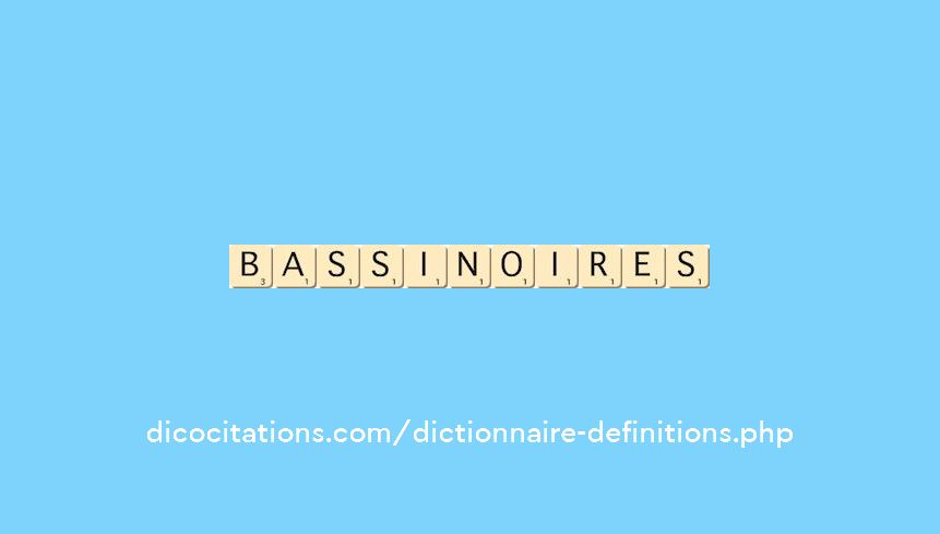 bassinoires