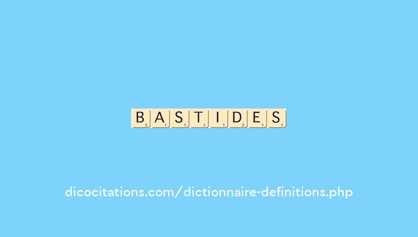 bastides bastides