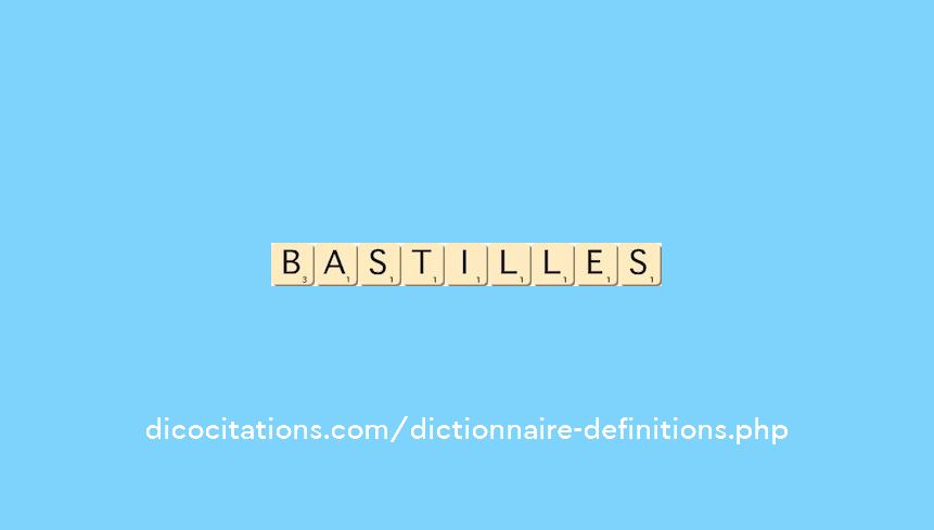 bastilles bastilles