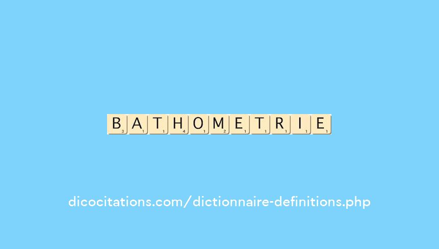 bathometrie