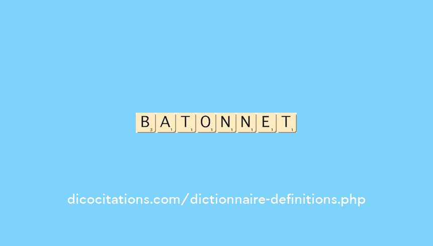 batonnet