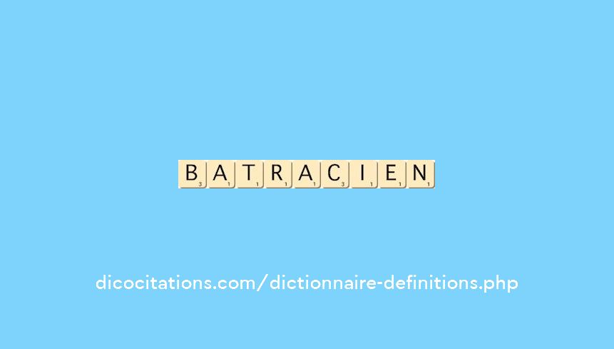 batracien batracien