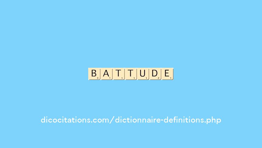 battude