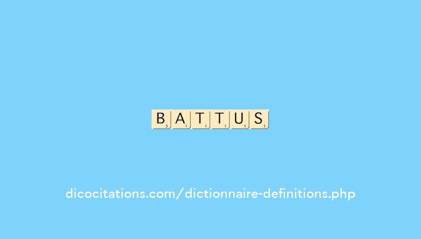 battus battus