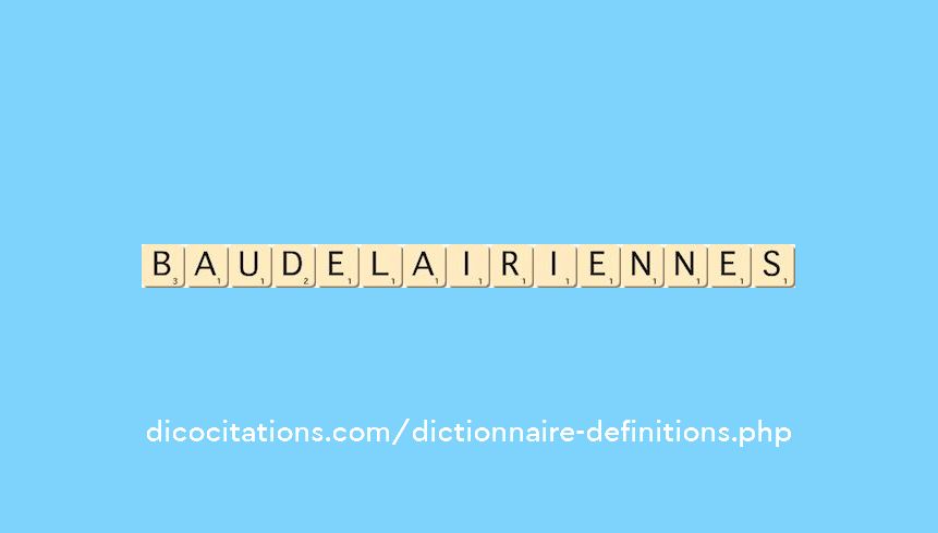 baudelairiennes baudelairiennes